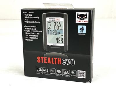 CATEYE STEALTH EVO CC-GL11 キャットアイ ワイヤレス サイコン 自転車 サイクルコンピューター