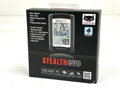 CATEYE STEALTH EVO CC-GL11 キャットアイ ワイヤレス サイコン 自転車 サイクルコンピューター