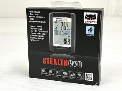 CATEYE STEALTH EVO CC-GL11 キャットアイ ワイヤレス サイコン 自転車 サイクルコンピューター