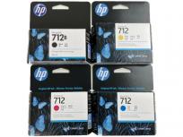 HP 712 ブラック マゼンタ シアン イエロー インクカートリッジ 4色セット