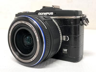 OLYMPUS PEN E-P2 ミラーレス 一眼 カメラ M.ZUIKO DIGITAL 14-42mm F3 ...