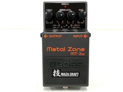 BOSS MT-2W 技 WAZA CRAFT Metal Zone メタルゾーン ディストーション