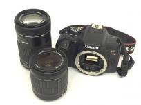 CANON EOS kiss X8i 55-250mm 18-55mm ダブル レンズ キット 一眼レフ カメラ キャノンの買取