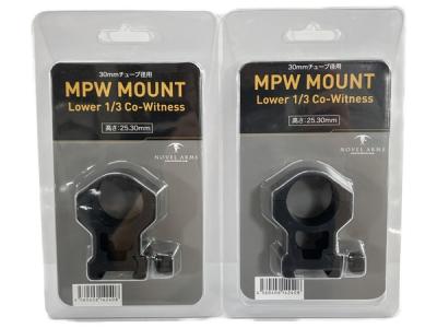 NOVEL ARMS MPW MOUNT 30mmチューブ径用 ハイマウントリング ノーベルアームズ