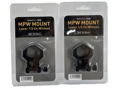 NOVEL ARMS MPW MOUNT 30mmチューブ径用 ハイマウントリング ノーベルアームズ