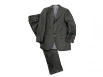 International Gallery BEAMS ビームス セットアップスーツ シングルスーツ シンプル 無地 ブラック メンズ