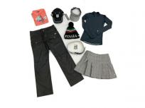 Kappa ゴルフ ウェア セット レディース ポロシャツ キャップ スカート 等 9点セット