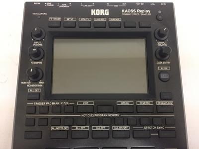 KORG】KAOSS Replay 新品同様品（中古・新品同様】KORG KAOSS