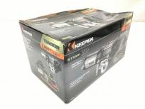 Keeper 電動ウィンチ 3ポンド シングルラインプル 12V DC ブラック KT3000
