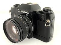 CONTAX 137 MD Carl Zeiss Planar 50mm f1.7 T* フィルムカメラ レンズセット コンタックスの買取