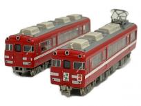 グリーンマックス 4336 名鉄 7700系 2両セット 加工品 白帯車 Nゲージ 鉄道模型