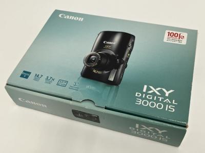 ジャンク】Canon IXY DIGITAL 3000 IS 黒 デジカメ