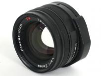 CONTAX コンタックス Carl Zeiss Planar 45mm F2 BLACK カメラレンズ 実使用なしの買取
