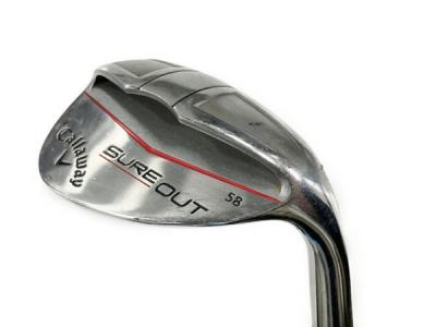 Callaway SURE OUT 58 ウェッジ ゴルフクラブ キャロウェイ