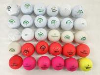 tobiemon TBE ロストボール 30個 マット カラー 混合 おまとめ セット 飛衛門 ゴルフボール ゴルフ用品