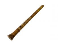 尺八 竹治 琴古流 7孔 和楽器 竹笛 全長 約58.0cm