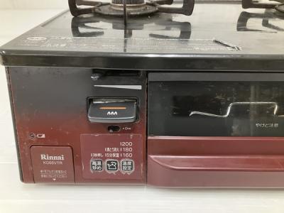 リンナイ KG66VTRL LPガス コンロ 2020年製 中古品