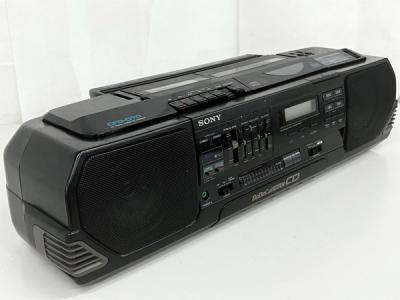 CDラジカセ Wカセット SONY CFD-77 【ジャンク品】 すき