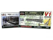 KATO 20-860 23-239 島式ホーム用待避線電動ポイントセット 新幹線ホームパーツセット 2点セット Nゲージ 欠品あり 訳有