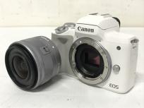 Canon EOS Kiss M2 ボディ ミラーレス一眼 カメラ EF-M 15-45mm F3.5-6.3 IS STM レンズ セット 趣味 撮影 訳ありの買取