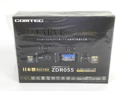 COMTEC ZDR055 コムテック055 ドライブレコーダー　新品未使用 楽天市場】ランキング1位 ドライブレコーダー 前後2カメラ
