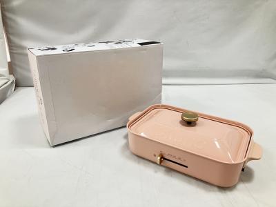 BRUNO ブルーノ BOE021-RD コンパクト ホットプレート 赤 キッチン家電 お得