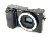 SONY デジタル一眼カメラ ILCE-6000 α6000 ボディ ブラックの買取