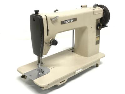 動作品】 BROTHER ブラザー 職業用ミシン 足踏み式 TA2-B623