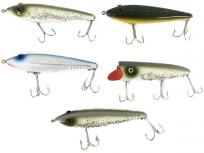 HEDDON WOOD LUCKY 13 X6500W X2500W 4種類 5個セット ルアー 釣具