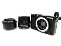 Nikon 1 J5 1 NIKKOR 18.5mm 1.8 10-30mm 3.5-5.6 VR ダブルレンズキット 一眼レフ カメラ ニコンの買取