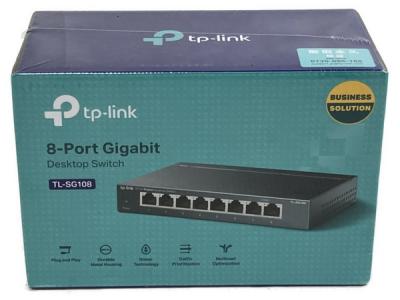 tp-link TL-SG108 8ポート ギガビット テスクトップスイッチ スイッチングハブ