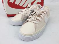 NIKE コートレガシー レディース スニーカー 23.5cm ライトピンク ホワイト 靴 DM0839-600 ナイキ