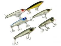 HEDDON WOOD LUCKY 13 X6500W X2500W 6種類セット ルアー 釣具