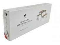 LOGOS Life BENCH TABLE SET 4 アウトドア テーブル キャンプ用品