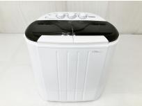 サンコー STTWAMN3 小型二槽式 洗濯機 2022年製 家電 THANKO