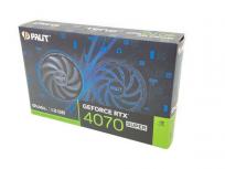 PAliT GDDR6X GeForce RTX 4070 SUPER 12GB グラフィックボード PCの買取