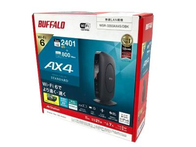 buffalo WSR-3200AX4S Wi-Fiルーター 通信機器 バッファロー