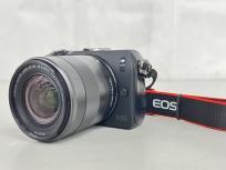 Canon EOS M ダブルレンズキット 22mm 18-55mm スピードライト マウントアダブター付属の買取