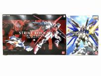 BANDAI 機動戦士 ガンダム MBF-02 STRIKE ROUGE / ZGMF-X10A FREEDOM GUNDAM プラモデル 2点 セット フィギュア