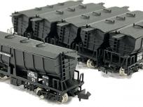 河合商会 KP-117 ホキ5700形 ホッパ車 貨車 2点 6両セット Nゲージ 鉄道模型