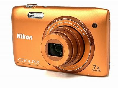 僅かなチリホコリの混入のみで【美品】NIKON COOLPIX S3500 コンデジ ...