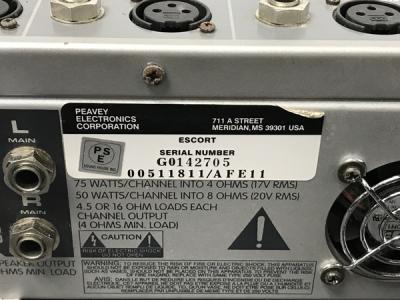 PAシステム Peavey ESCORT 150ワット 動作確認済み