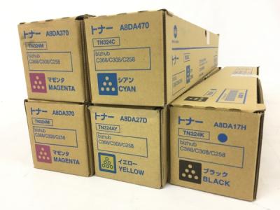 コニカミノルタ 純正トナーTN324 3色セット 4色セット】 コニカ
