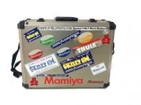 MAMIYA カメラケース トランク アルミケース ハードケース レトロ サイズ:W約54×D約22×H約42cm 訳あり