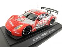 EBBRO エブロ 1/43 572 モチュール ピットワーク Z JGTC 2004 #22 シルバー/レッド