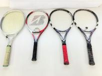 BRIDGESTONE YONEX Babolat ブリジストン ヨネックス バボラ 硬式テニスラケット 4本セット