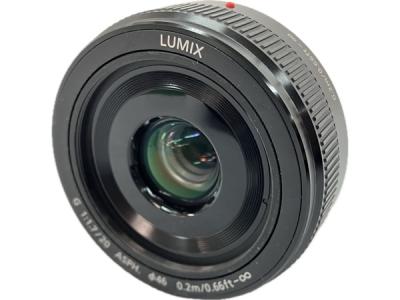 Panasonic パナソニック LUMIX G 20mm/F1.7 II ASPH. H-H020A カメラレンズ 単焦点