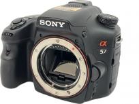 SONY α57 SLT-A57 カメラ DT 18-55mm F3.5-5.6 SAM DT 55-200mm F4-5.6 SAM ダブルレンズキット ソニーの買取