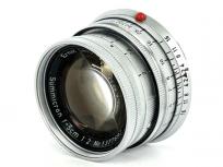 Leica Summicron f=5cm 1:2 レンズ 前後キャップ付きの買取