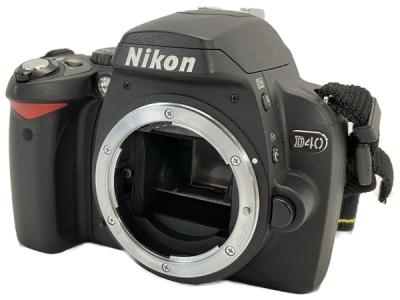 Nikon ニコン D40 レンズキット D40BLK カメラ デジタル一眼レフ ブラック